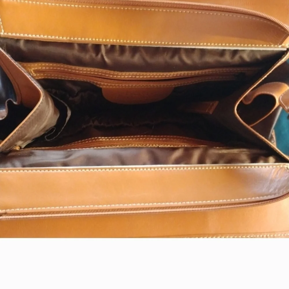 Born Leather Diaper Tote Bag